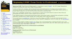Desktop Screenshot of gimpbook.com
